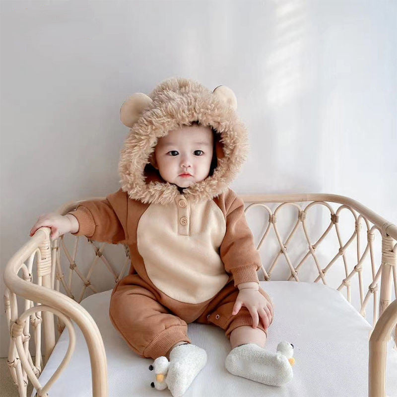 Autumn Newborn Baby Jumpsuit 0-3 Months Infant Outfit