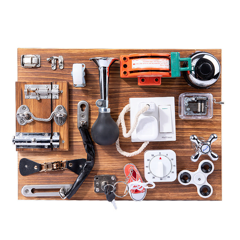 Scientific Educational Toy Log For Baby Learning Activities