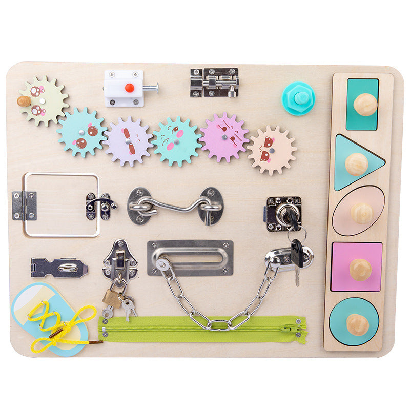 Scientific Educational Toy Log For Baby Learning Activities