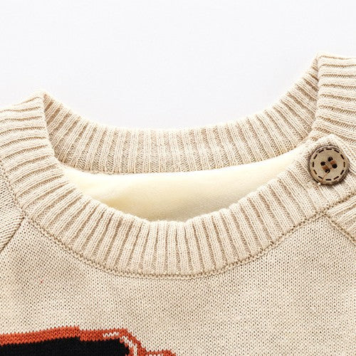 Newborn Baby Crawling Clothes Thickened Harness Outfit