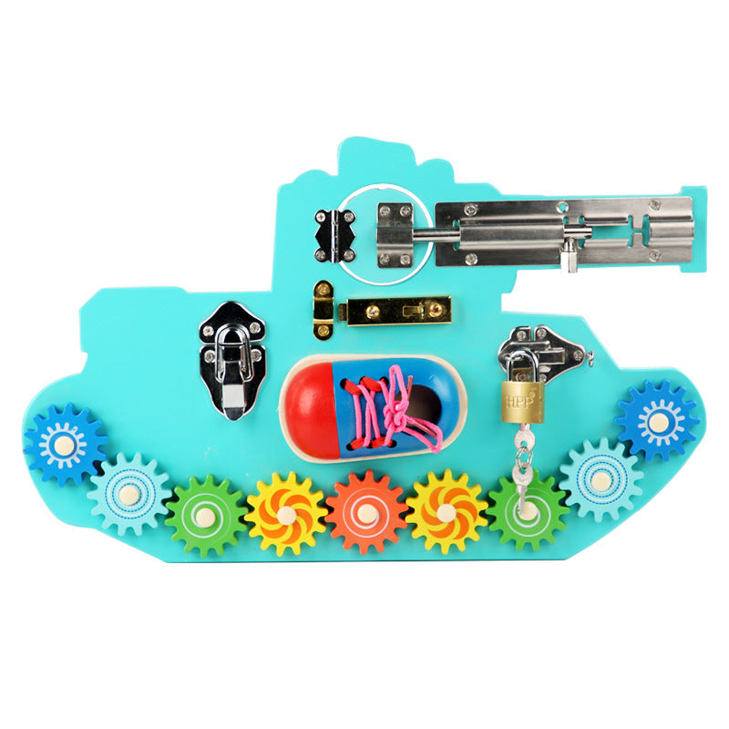 Scientific Educational Toy Log For Baby Learning Activities