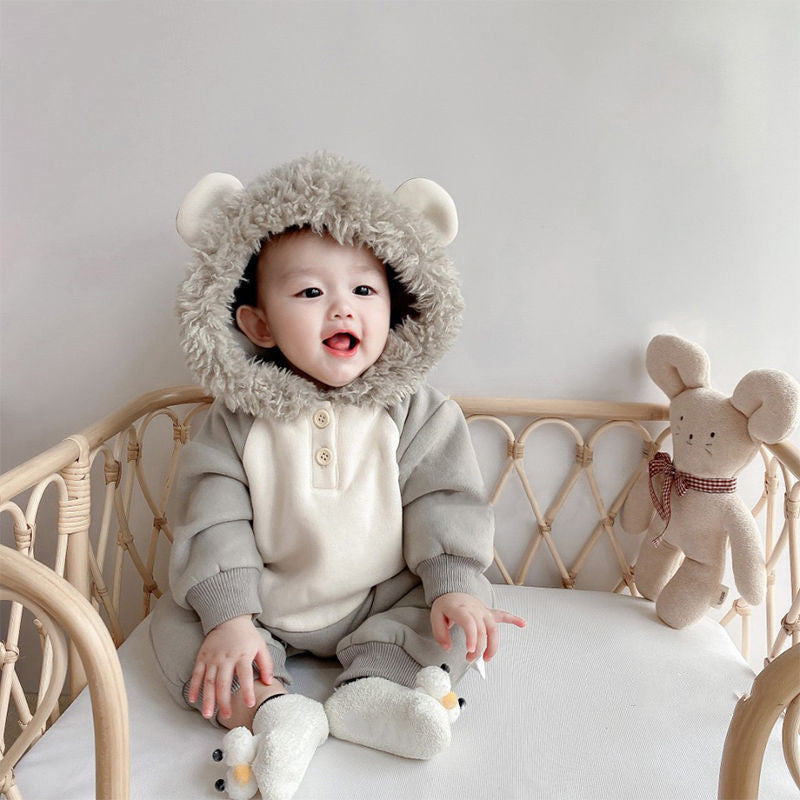 Autumn Newborn Baby Jumpsuit 0-3 Months Infant Outfit