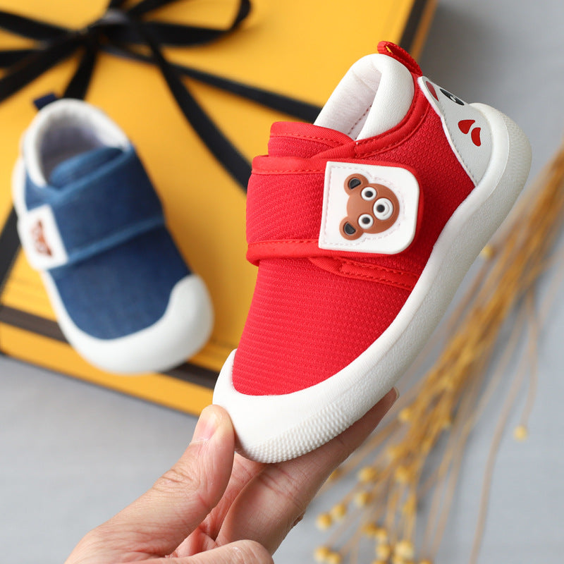 Unisex Toddler Cotton Soft Sole Breathable Shoes