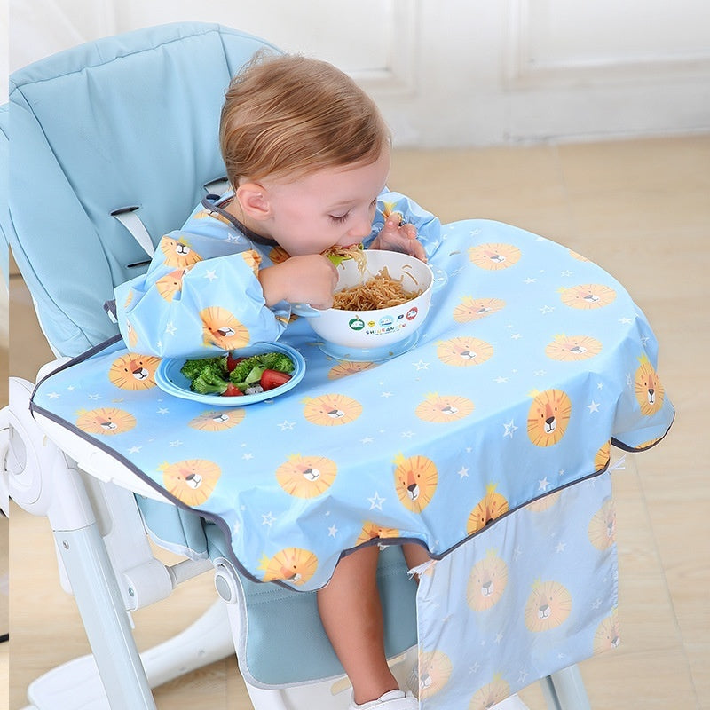 Baby Dining Chair Bib Cover Anti Dirty Feeding Gown