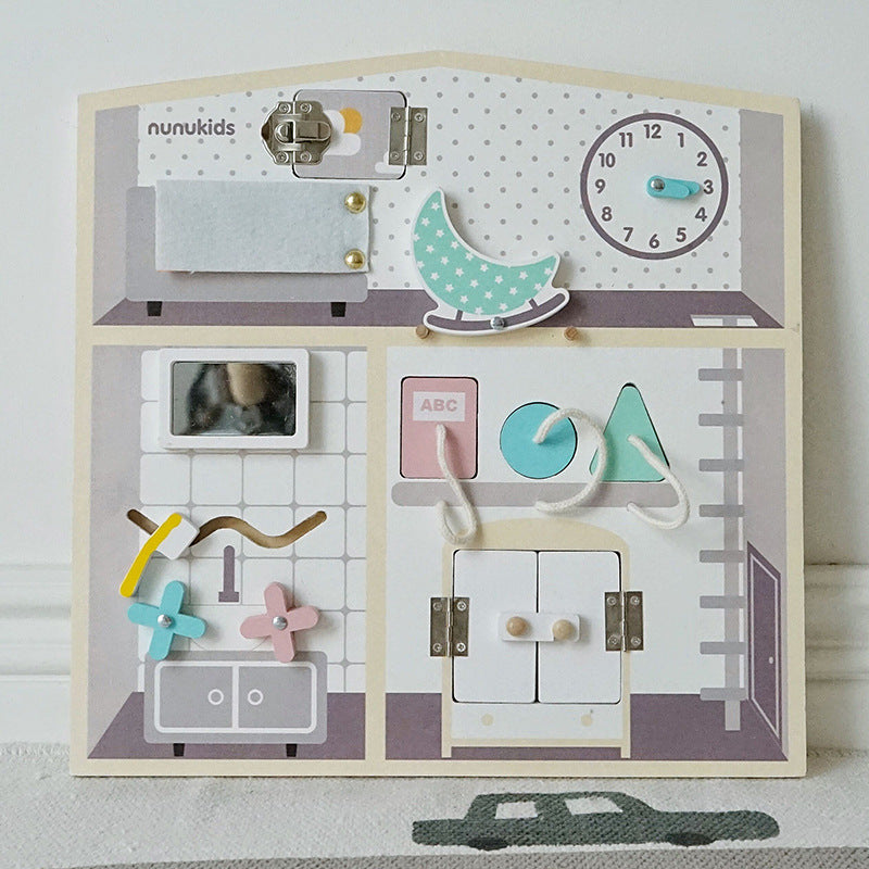 Scientific Educational Toy Log For Baby Learning Activities