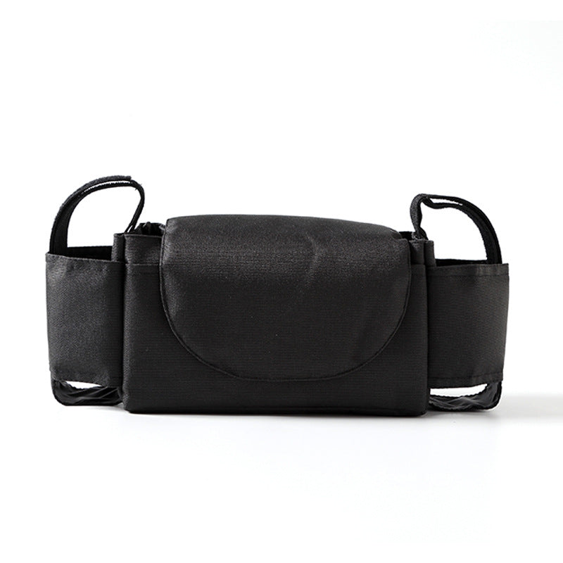 Large Capacity Baby Stroller Organizer With Cup Holder