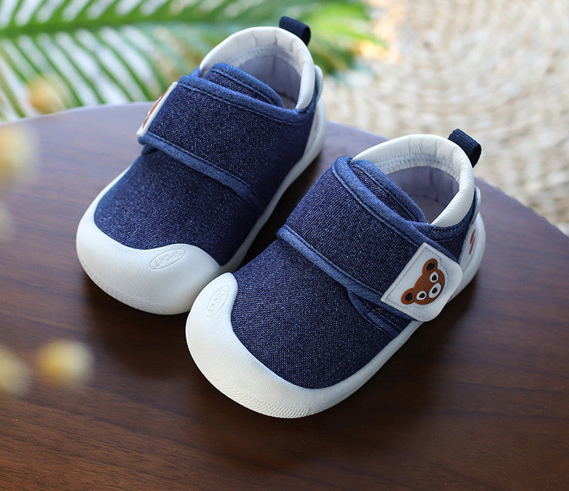 Unisex Toddler Cotton Soft Sole Breathable Shoes