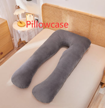 Multifunctional Maternity U Shape Cotton Support Pillow Removable Washable