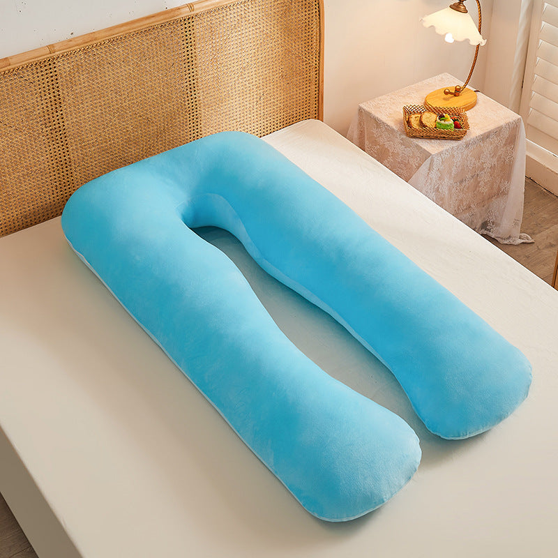 Multifunctional Maternity U Shape Cotton Support Pillow Removable Washable