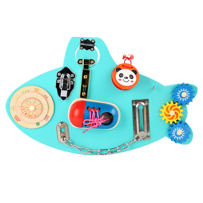 Scientific Educational Toy Log For Baby Learning Activities