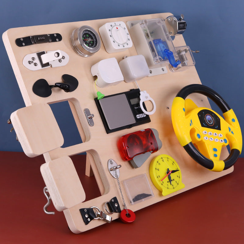 Scientific Educational Toy Log For Baby Learning Activities