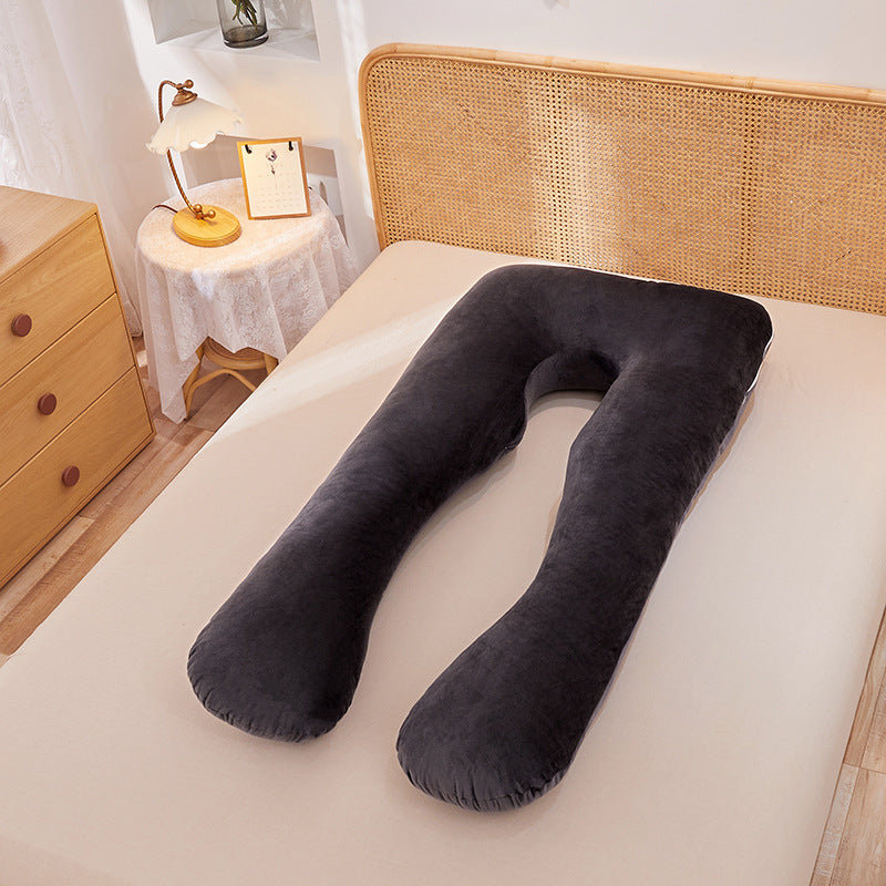 Multifunctional Maternity U Shape Cotton Support Pillow Removable Washable