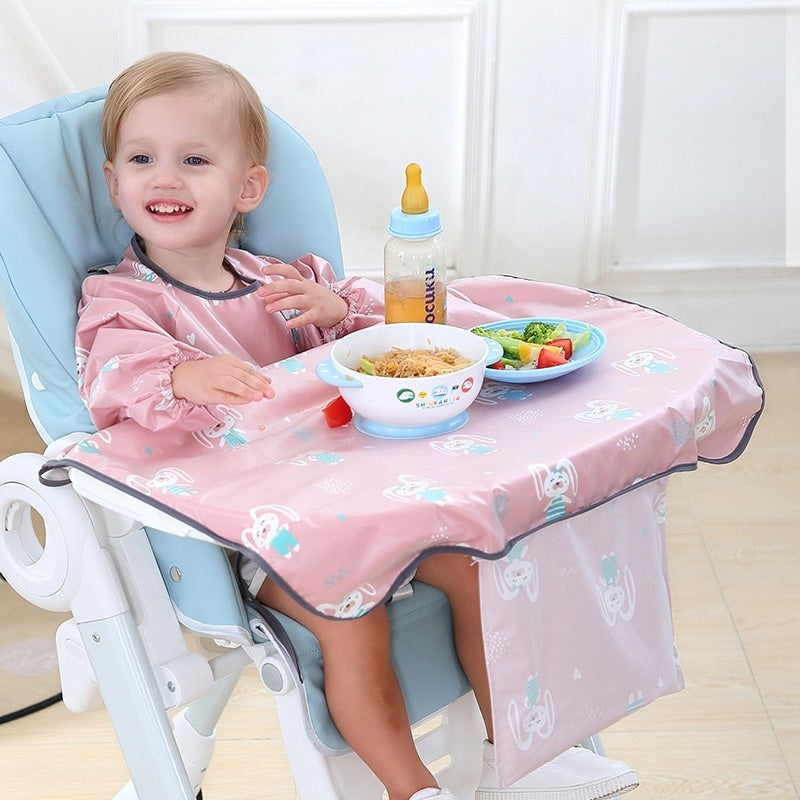 Baby Dining Chair Bib Cover Anti Dirty Feeding Gown