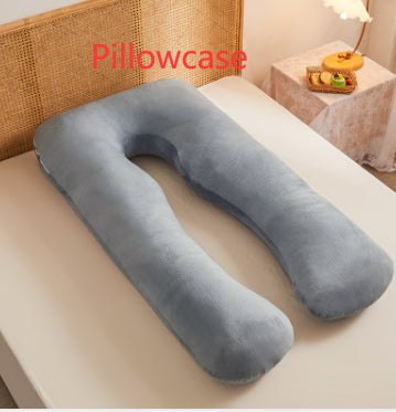 Multifunctional Maternity U Shape Cotton Support Pillow Removable Washable