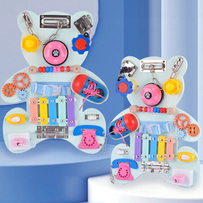 Scientific Educational Toy Log For Baby Learning Activities