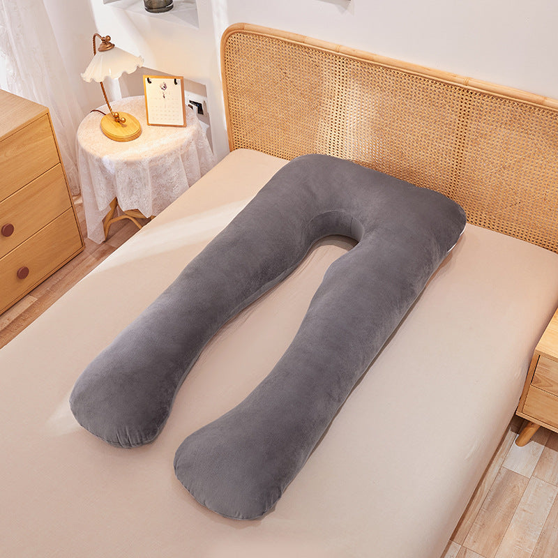Multifunctional Maternity U Shape Cotton Support Pillow Removable Washable
