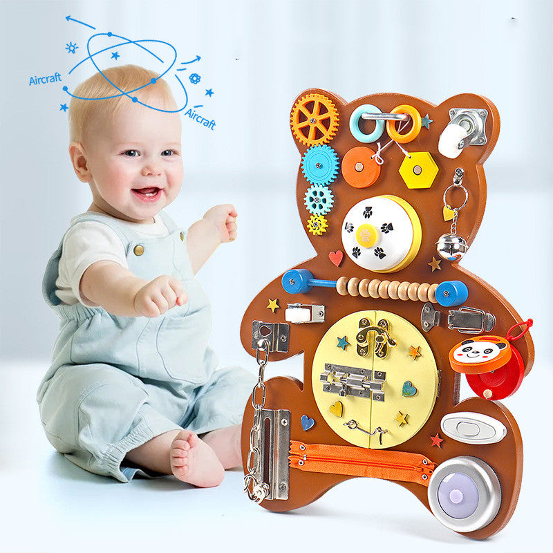 Scientific Educational Toy Log For Baby Learning Activities
